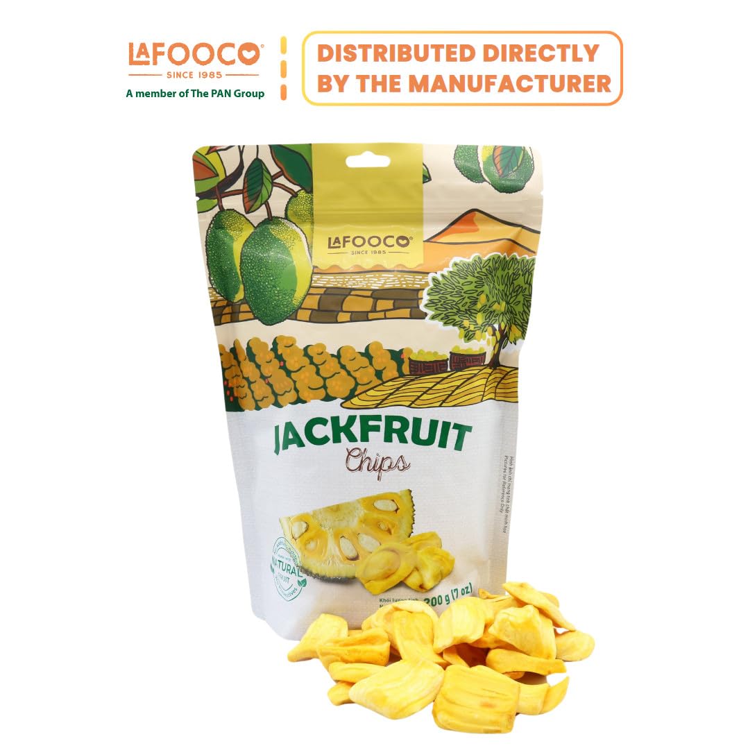 Amazon.com: LAFOOCO Dried Jackfruit Chips, Vacuum Dried Fruit